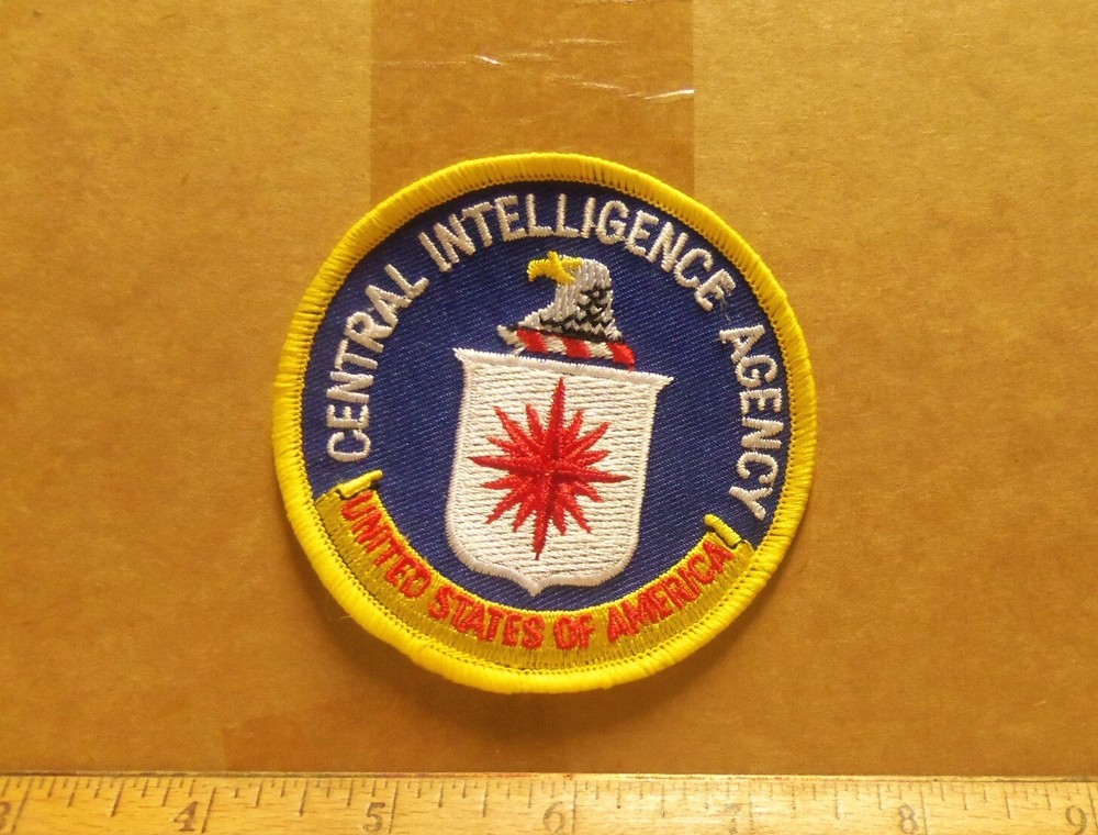Central Intelligence Agency Embroidered Patch