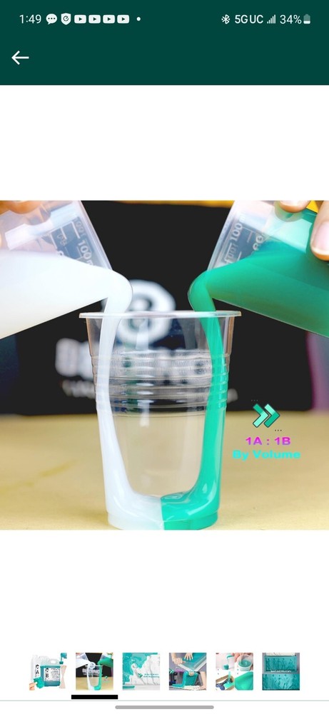 BBDINO Silicone Mold Making Kit, Super Elastic Silicone for Mold Making