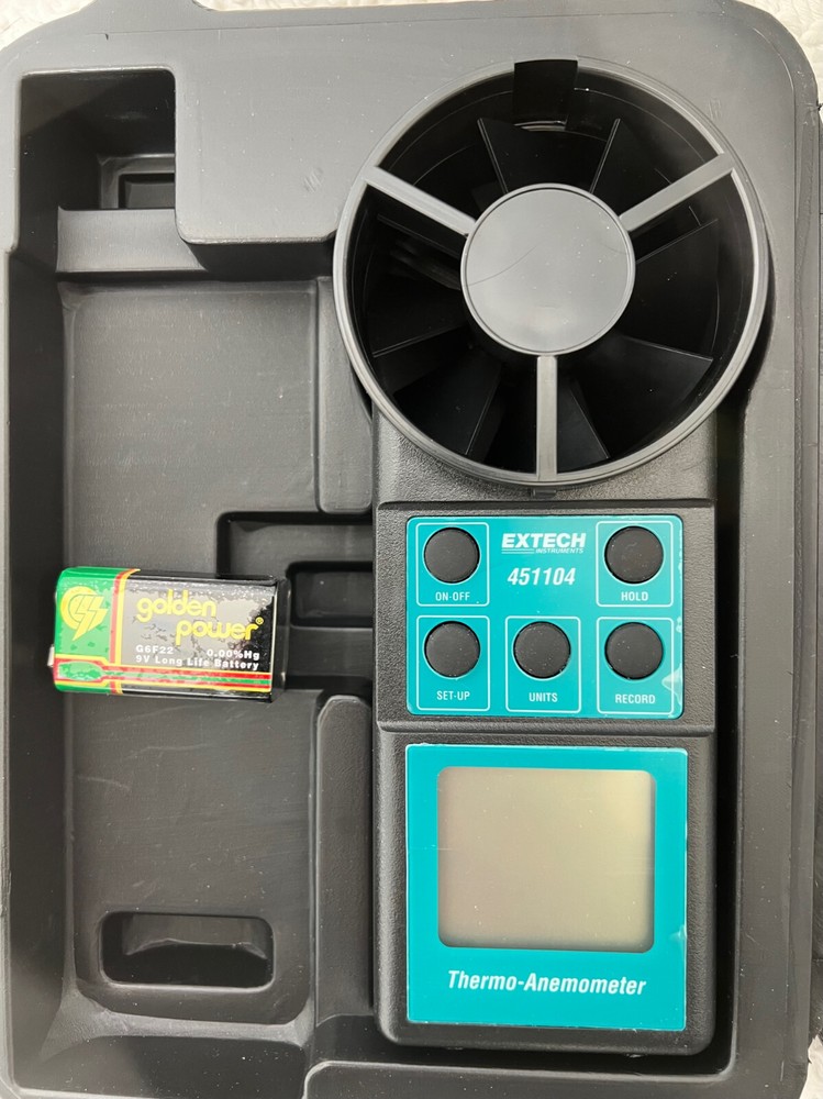 Thermo-Anemometer By Extech model 451104