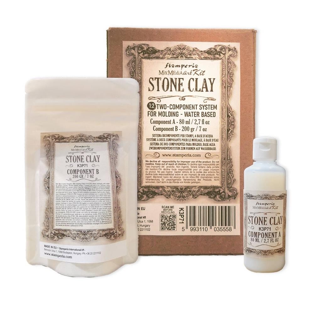 Stamperia - Stone Clay Set, K3P71