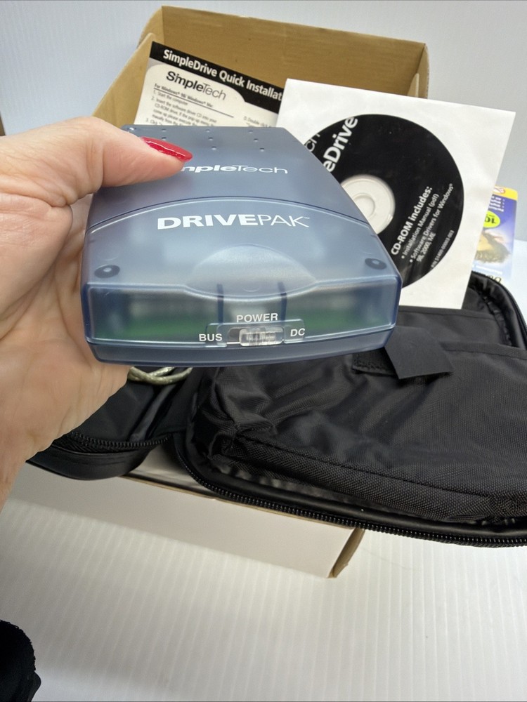 SIMPLETECH SimpleDrive | External USB Hard Drive \ 10GB DrivePak | CIRC-USBHD/10