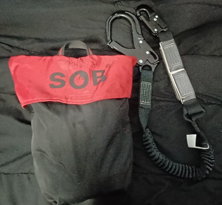 SOB climbing harness