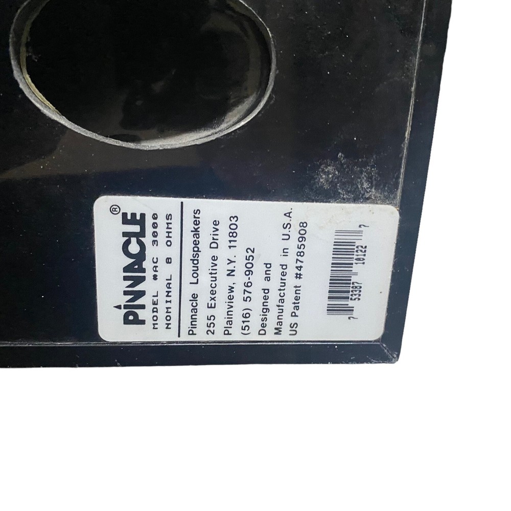Pinnacle 3000 speaker bookshelf monitors