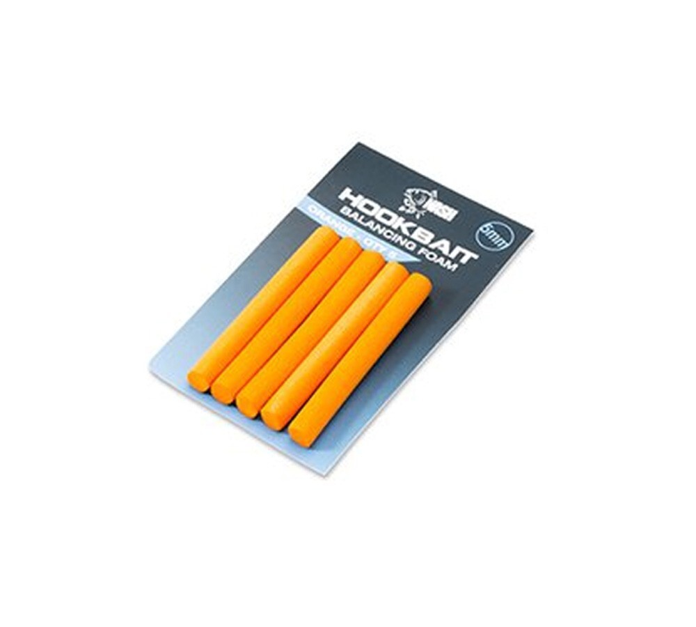 Hookbait Balancing Foam Orange 5mm Nash