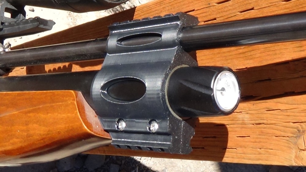 Bipod mount for AEA Challenger Standard rifles