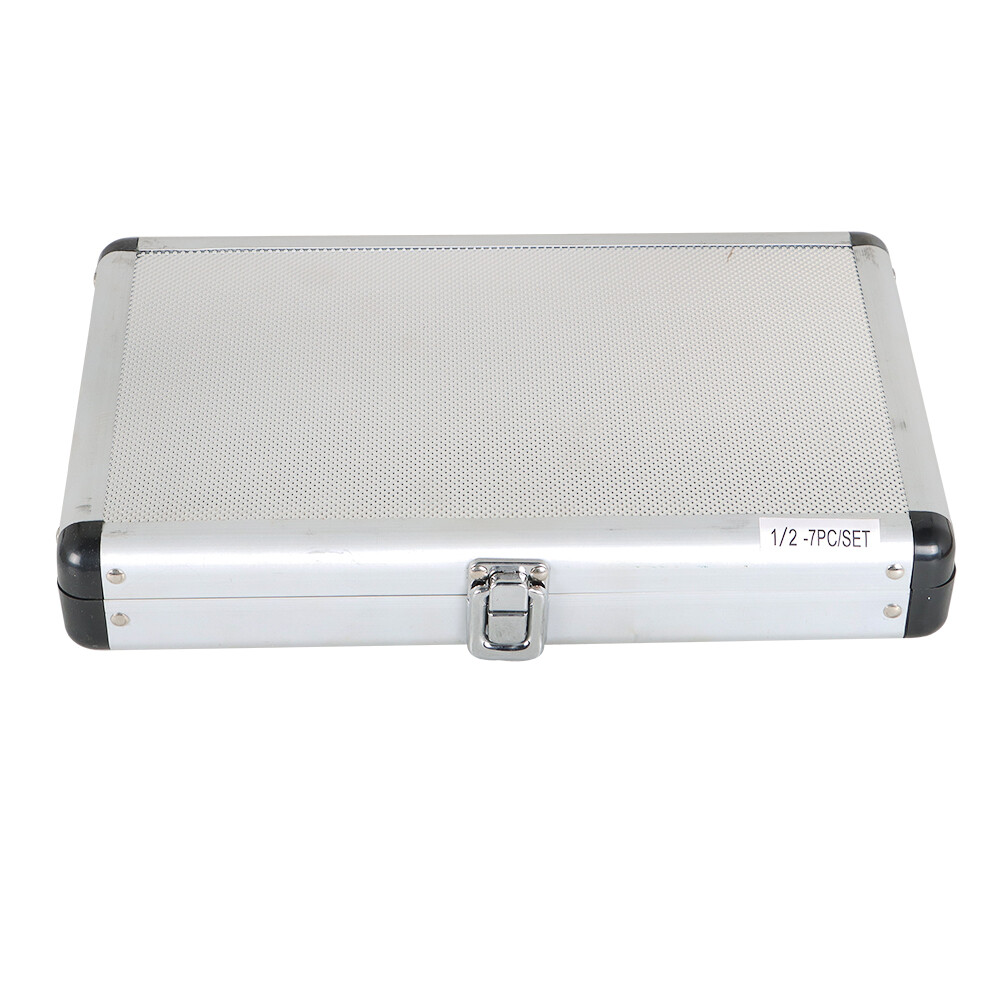 7PC Carbide Indexable Turning Tool Lathe Tool Bit Set Thread Insert+Holder 1/2"