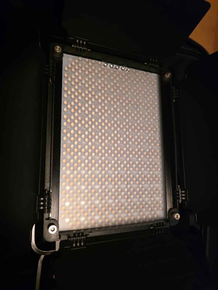 GVM 1000D LED Video Light Kit 2 Panel Bi-Color Studio Lighting w Case