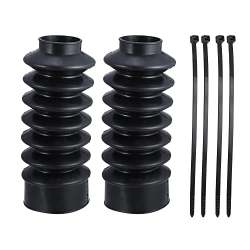 2 Pcs Motorcycle Front Fork Guards Covers Shock Absorbers Boots 39mm