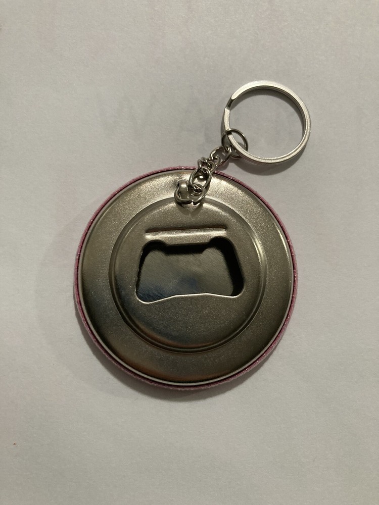 Buttom Keychain Beach