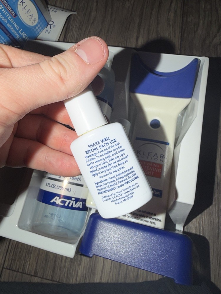 Klear Action The Original Activating Whitening Light System - Tested & Working
