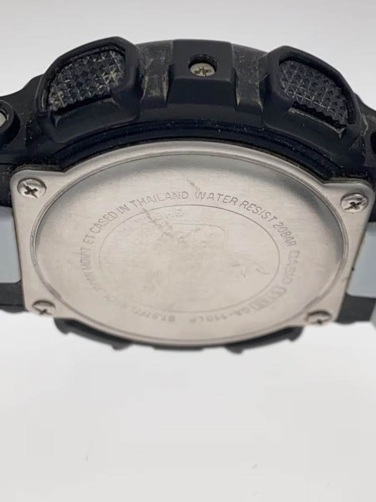 CASIO Quartz Watch G SHOCK Digital Analog Rubber BLK BLK