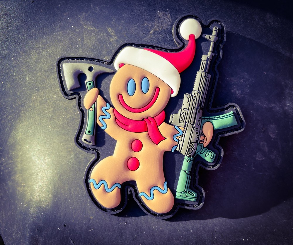 Patriot Patch Co. - Tactical Gingerbread Man - Patch