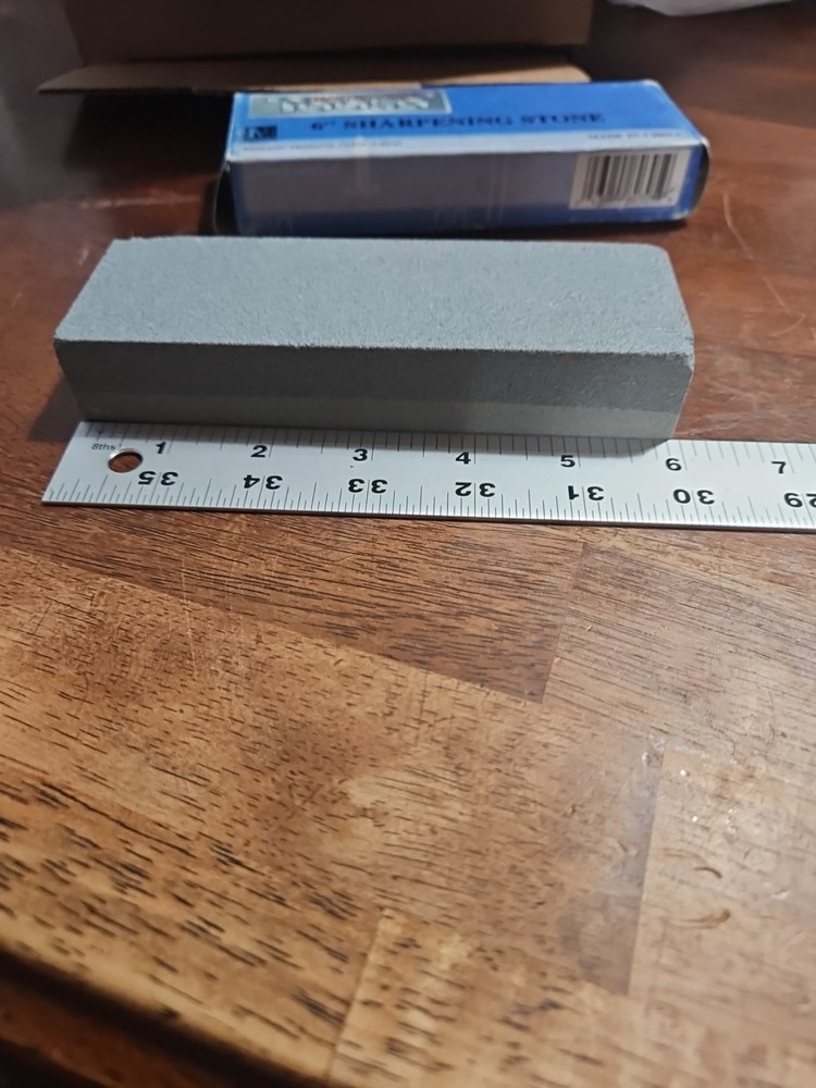 Master Tech Knife 2 Sided Sharpening Whetstone Course And Fine Grit 6"x2x1