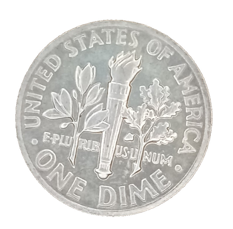 1971 "S" uncirculated proof Roosevelt dime