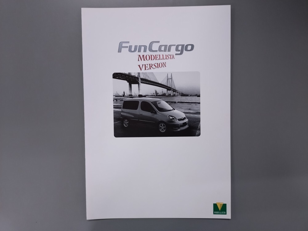 Catalog: Toyota Funcargo MODELLISTA VERSION August 2002 Used