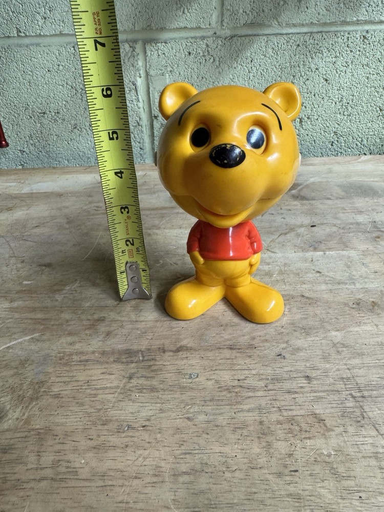 Vintage Chatter Chums Winnie the Pooh 1976 Mattel Missing Pull String