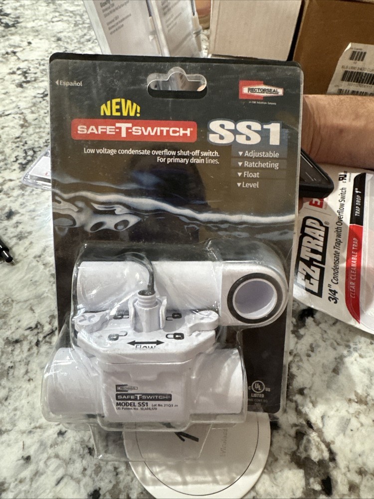 RectorSeal Safe-T-Switch SS1 CONDENSATE SAFETY SHUT OFF HVAC