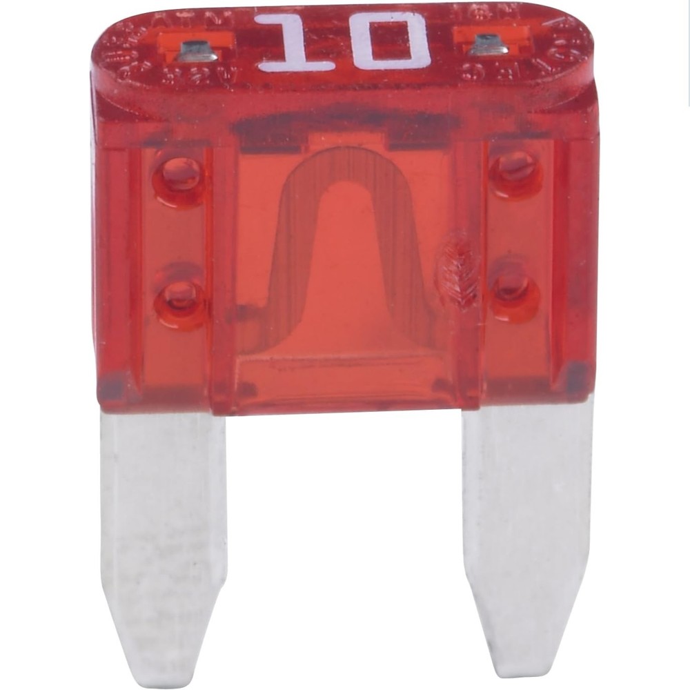 Reliable 10 Amp Fast Acting Mini-Fuse - 5 Count, Surface Mount Convenience
