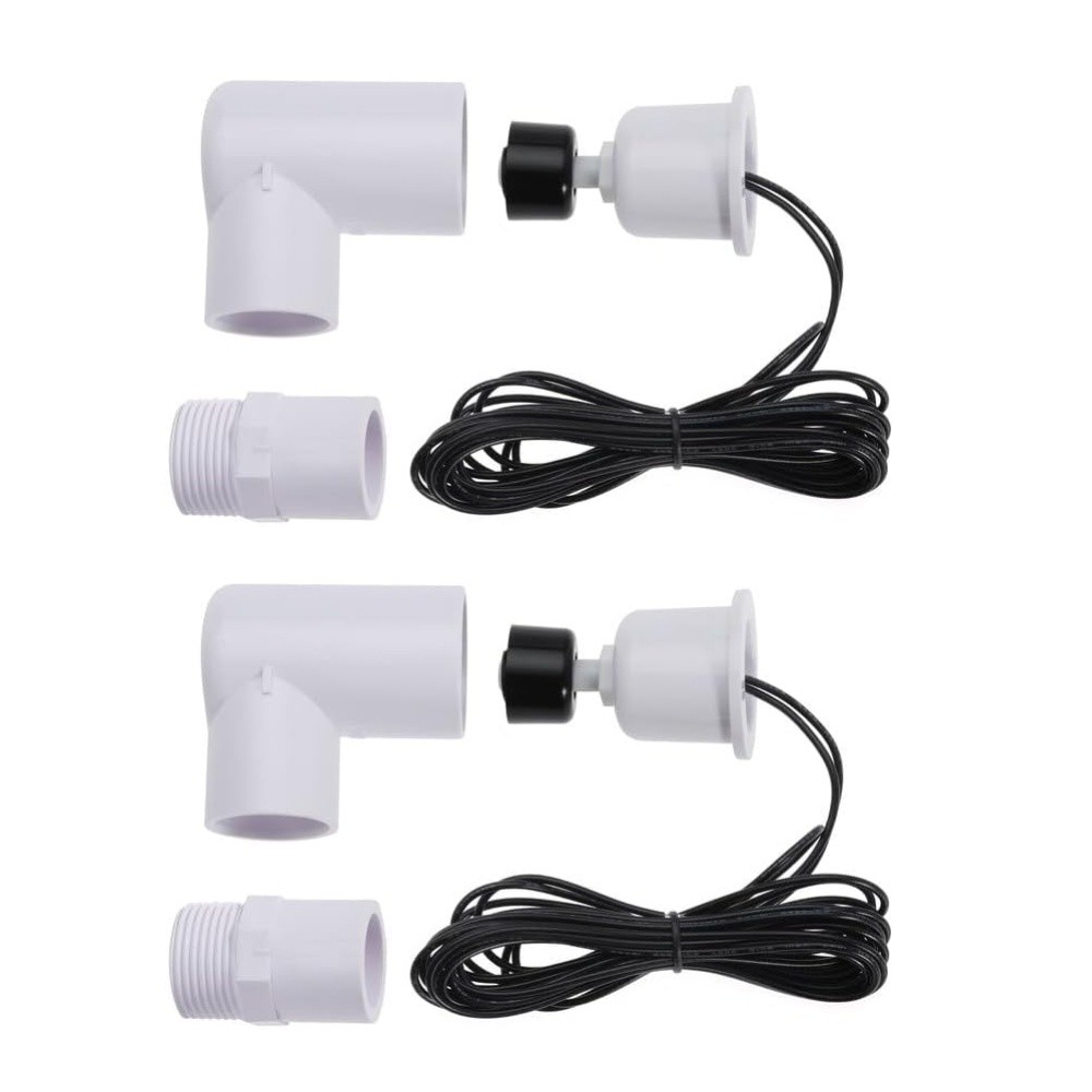 SS2 Float Switch L-Shape 3/4 Inch Adaptor for HVAC Drain Pan Condensate Outlet