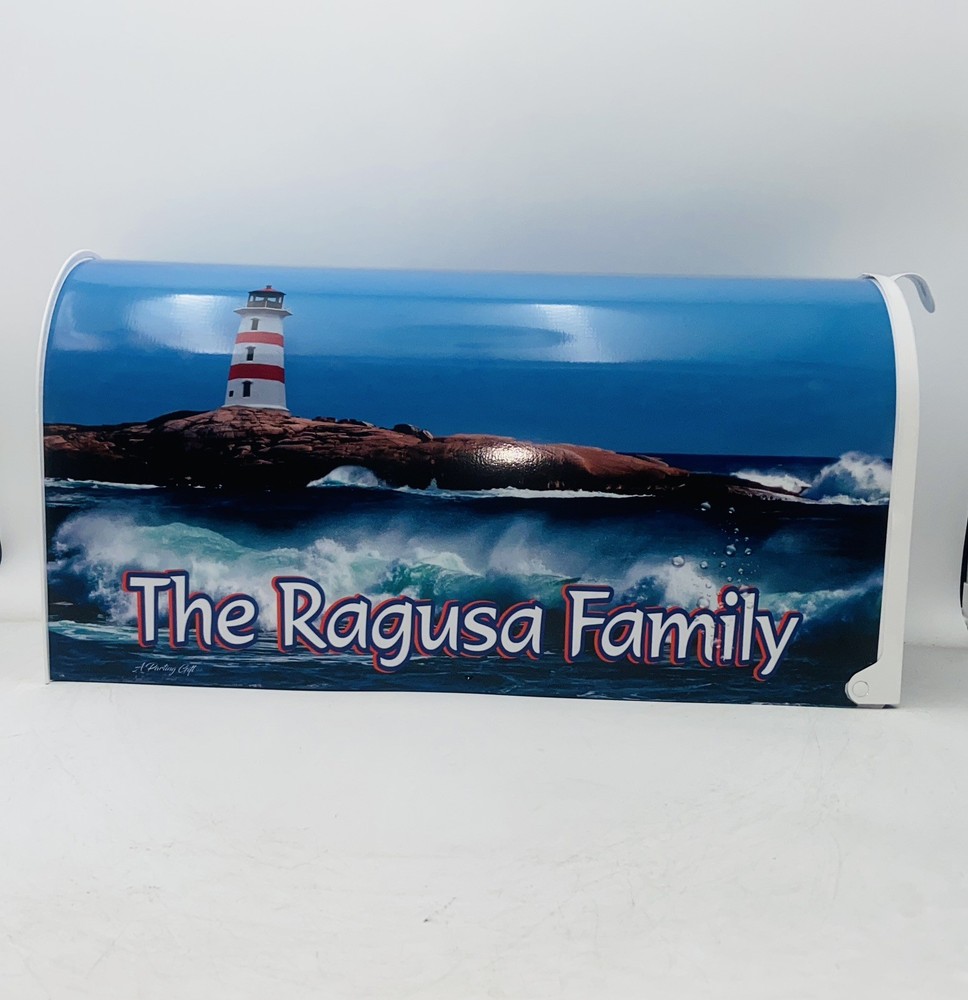 Lighthouse Custom Mailbox: Personalized Gifts