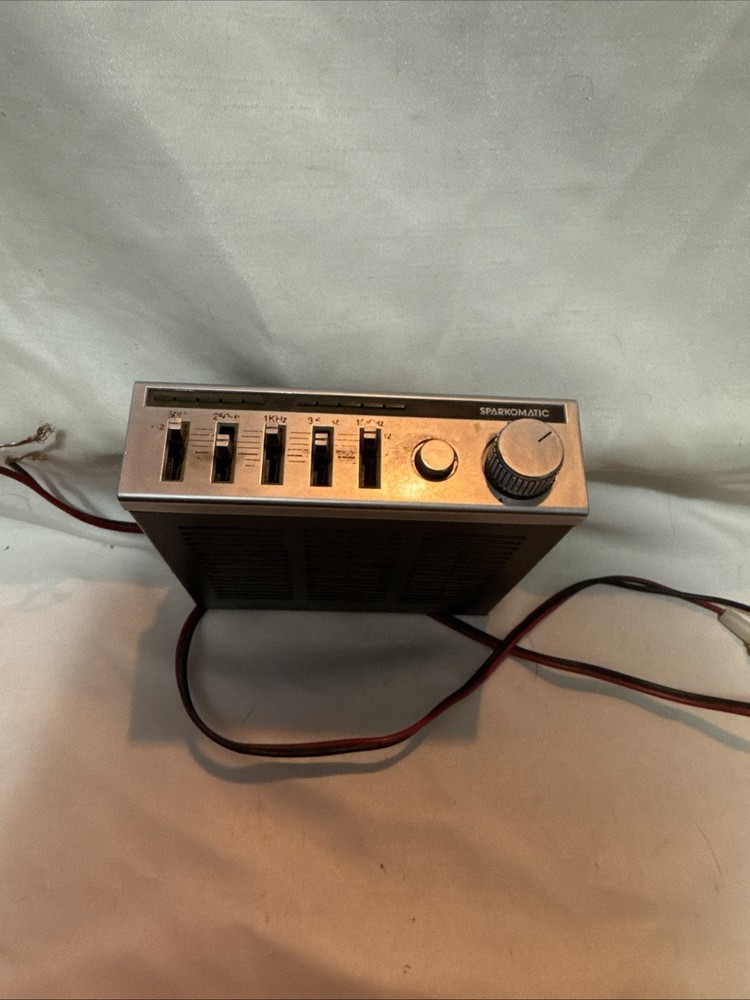 Sparkomatic GE-50 Compact Equalizer 40-watt Booster Untested.