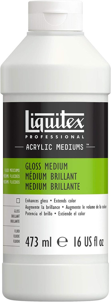 Professional Fluid Medium, 473Ml (16-Oz), Gloss