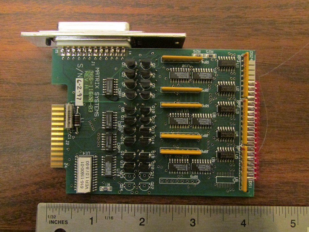 Matrix Systems Model 11620 Circuit Board RF Video Switching NOS