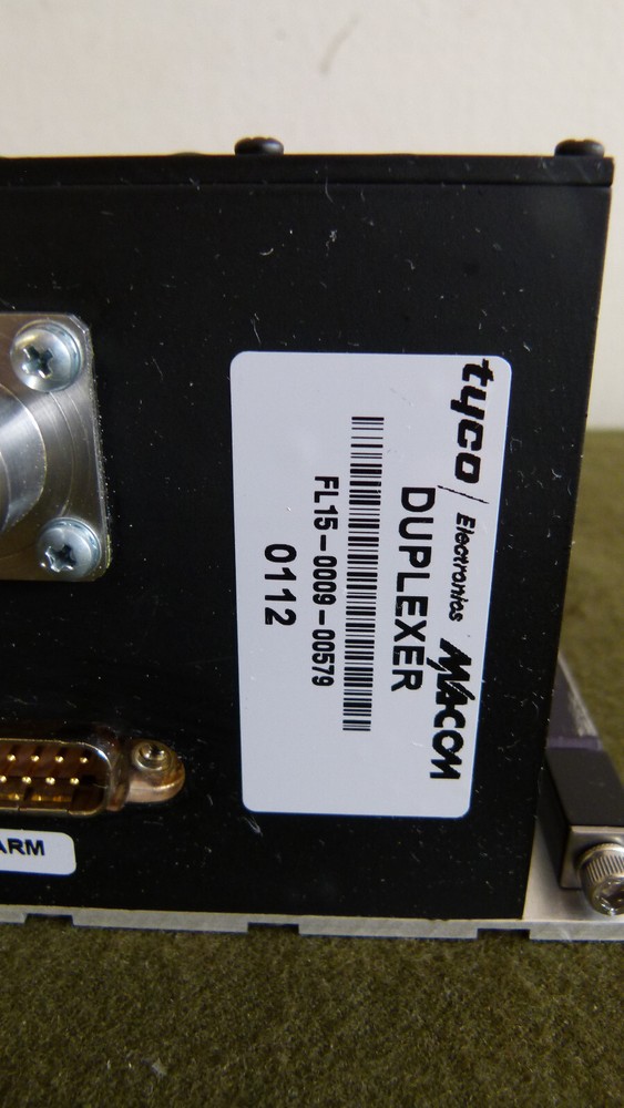 M/A-Com Macom Tyco Electronics Duplexer FL15-0009 (#3)
