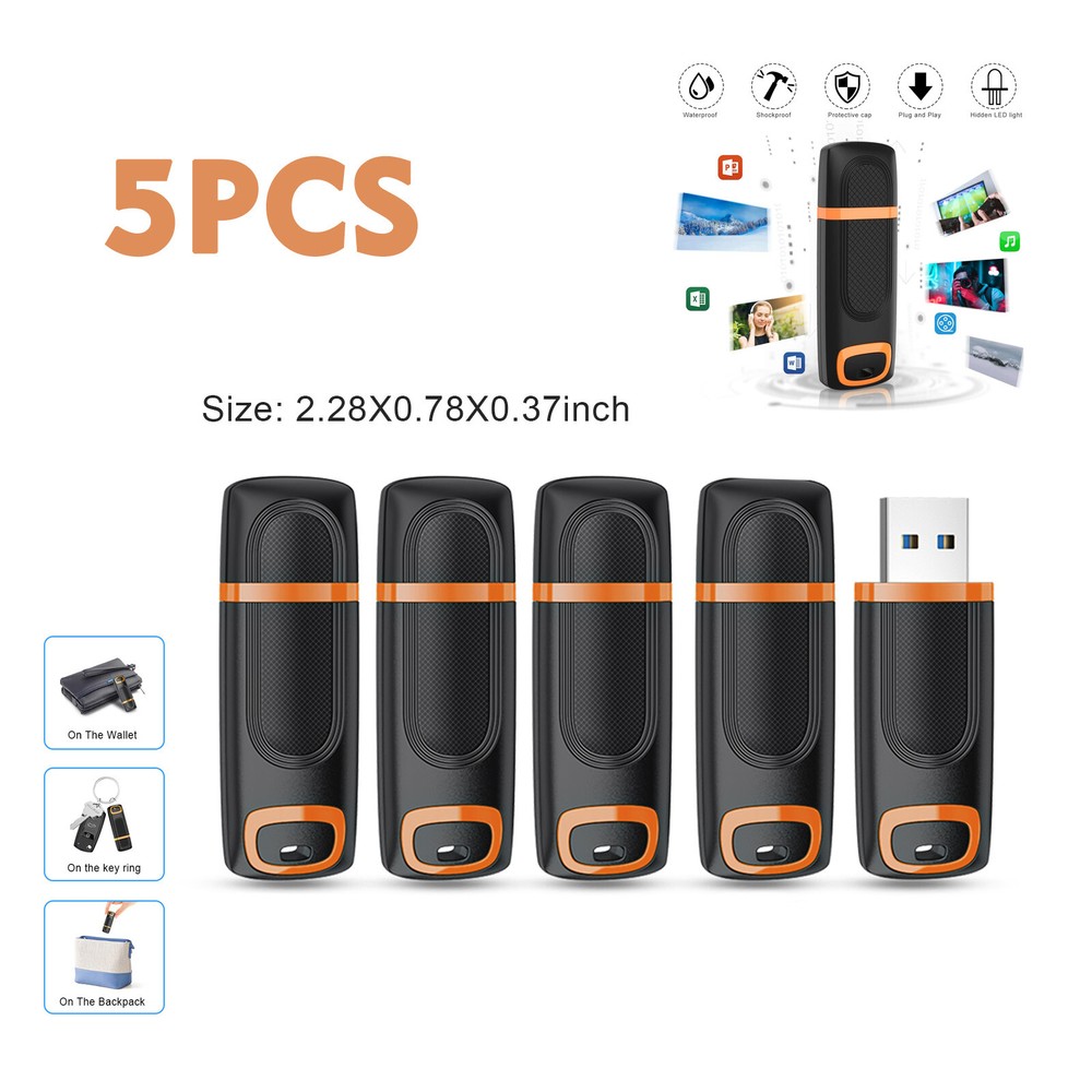 64GB USB 3.0 Flash Drive USB Memory Stick High Speed Retractable USB Sticks