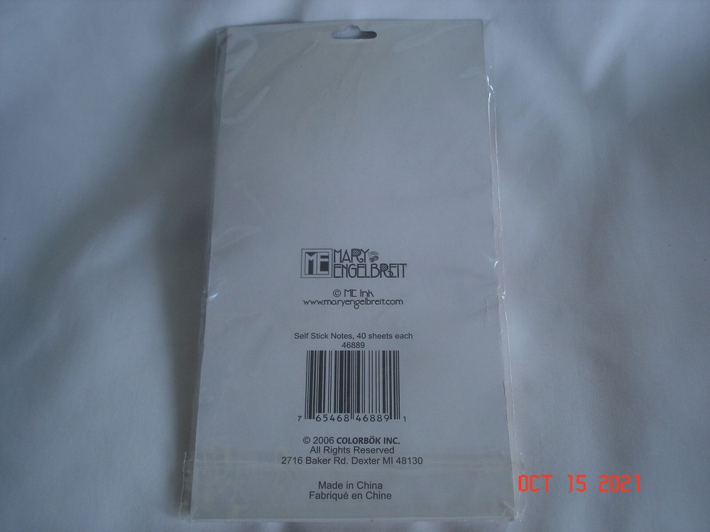 2006 SEALED PKG. MARY ENGELBREIT INK SELF STICK NOTES / POST-ITS 40 Sheets Each
