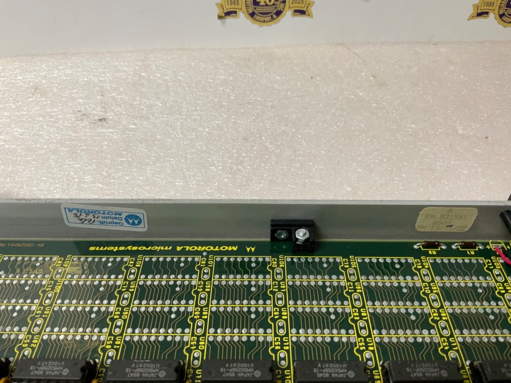 Motorola Microsystems VME Computer Module # MVME 222-1 Board 01-G3025MO1 Memory