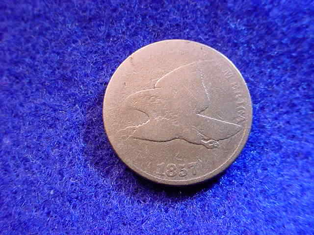 1857 FLYING EAGLE CENT NICE COIN!!   #50