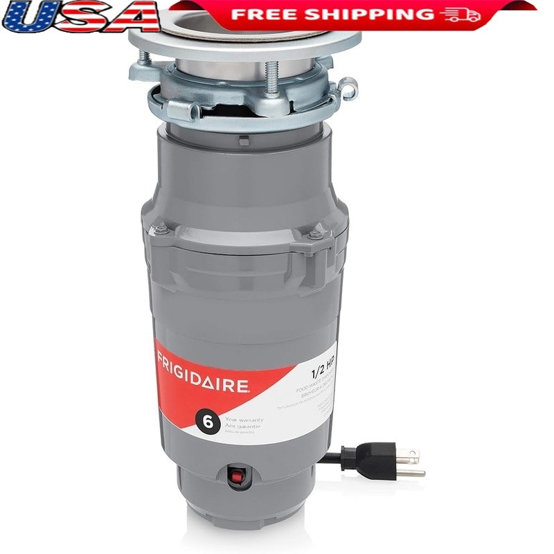 Powerful Quiet Garbage Disposal High Speed Torque Grinding Compact Design New