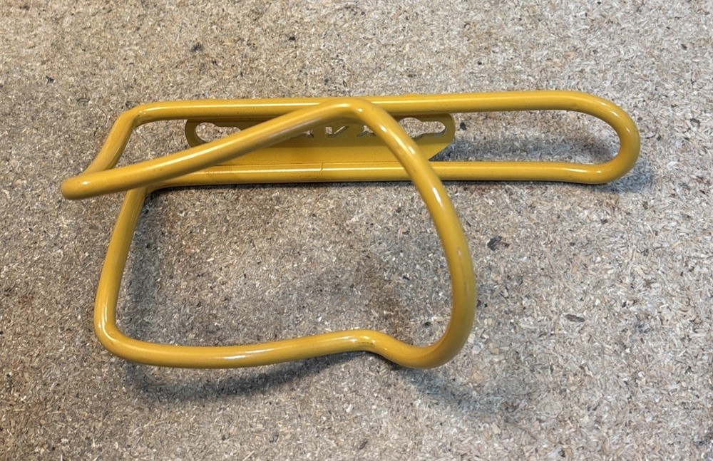 Yellow Aluminum Water Bottle Cage