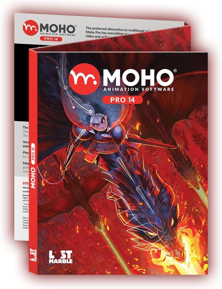 Moho Pro 14 - Professional Animation Software Win/Mac - Retail Package