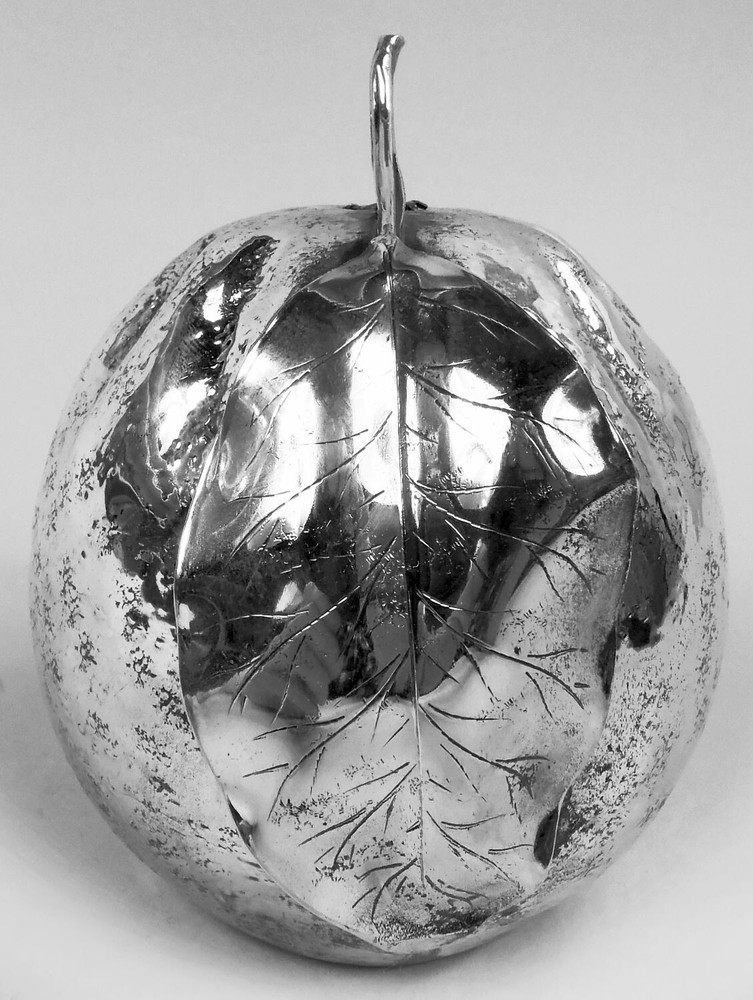 Buccellati Lighter Modern Figural Fruit Orange Italian Sterling Silver