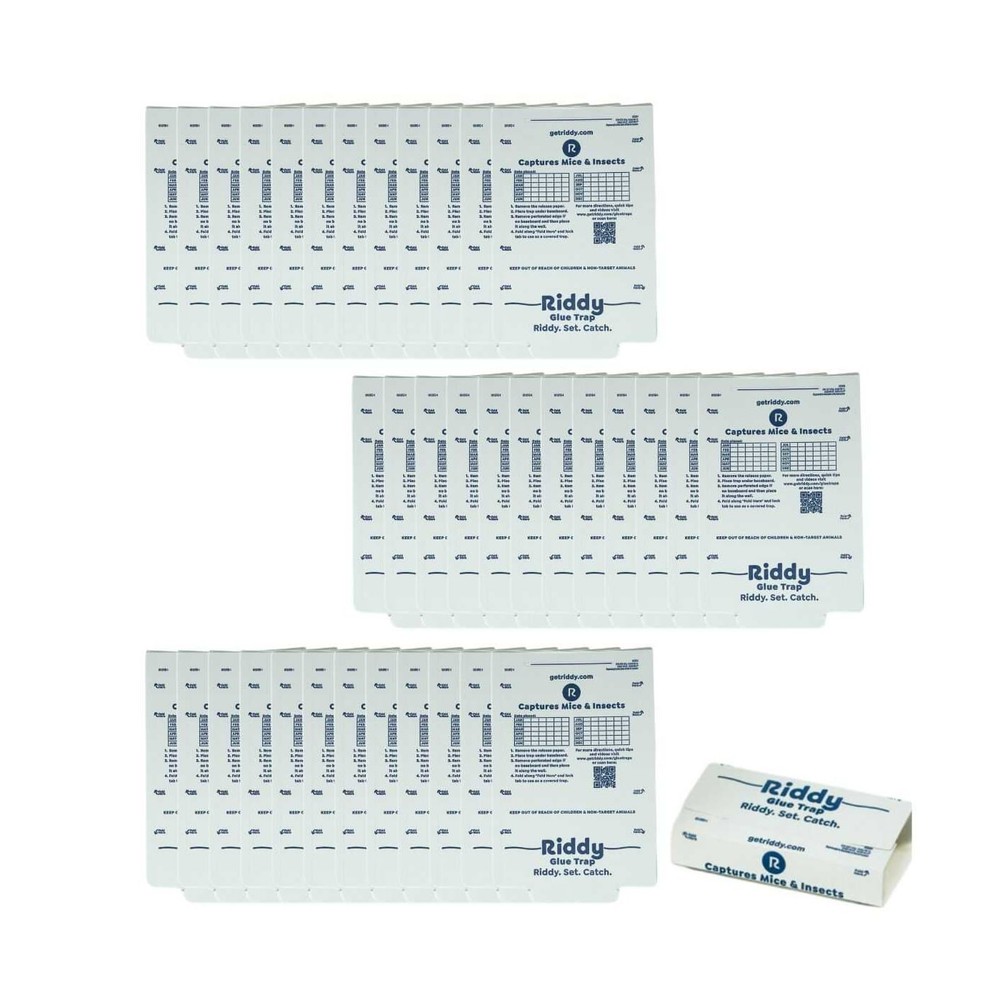 DIY Riddy Mouse Glue Board  - 36 Boards