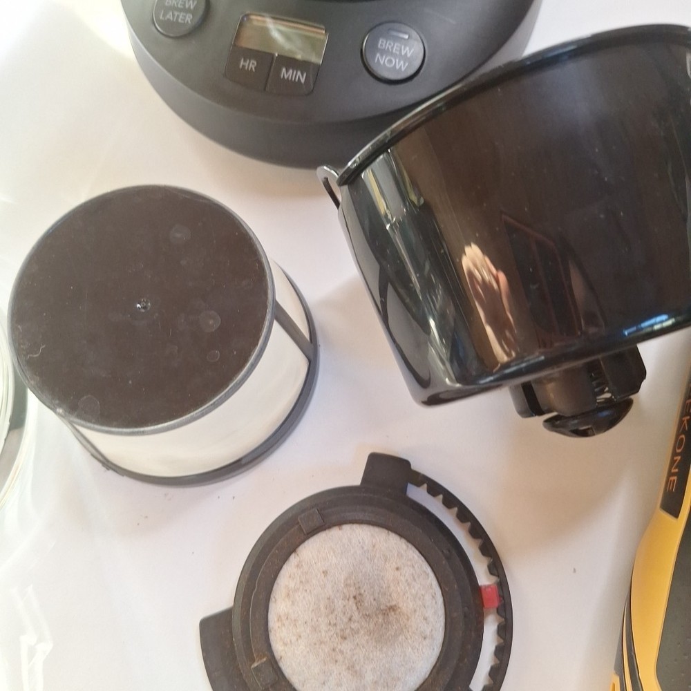 TESTED Mr. Coffee 5-Cup Programmable Coffee Maker - Black , no Box