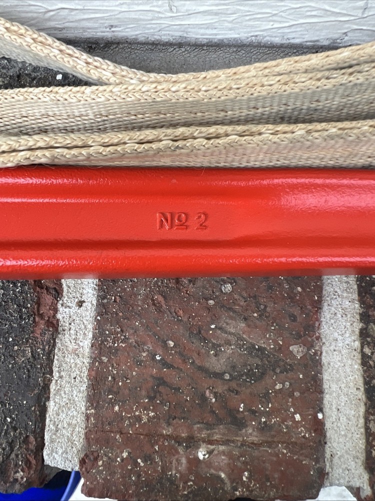 Rigid No. 2 Strap Wrench 29 Inch Strap Nice