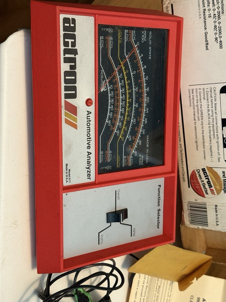 VTG Actron 615 Engine Analyzer & Electrical System Testing W/ Box