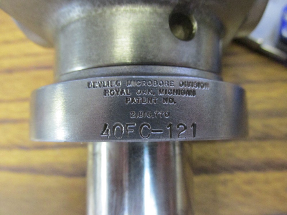 Microbore Flash Change Adapter 40FC-121 Devlieg MB121 #2 654 610