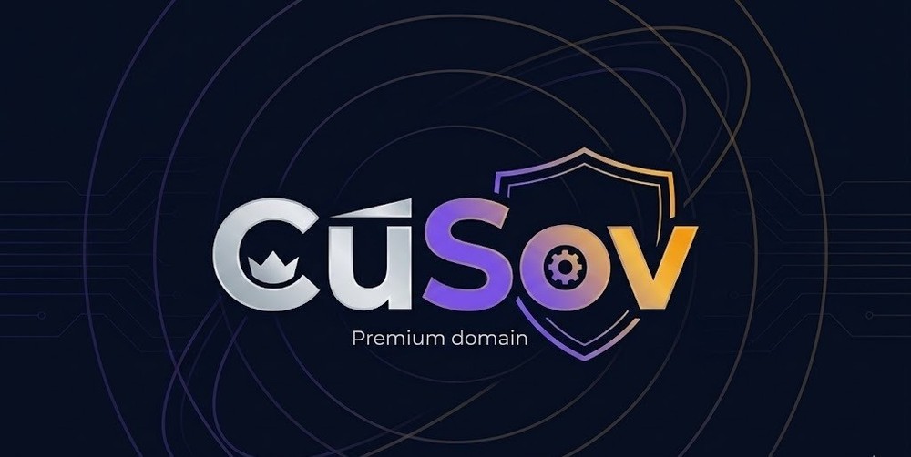 CuSov.com | Premium 5-Letter Brandable Domain | Tech & Fintech .COM