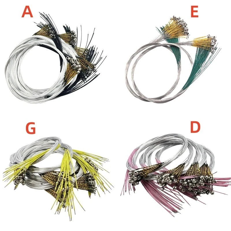 10 sets Alloy Violin Strings Medium Soft Professional Violin Strings 3/4-4/4