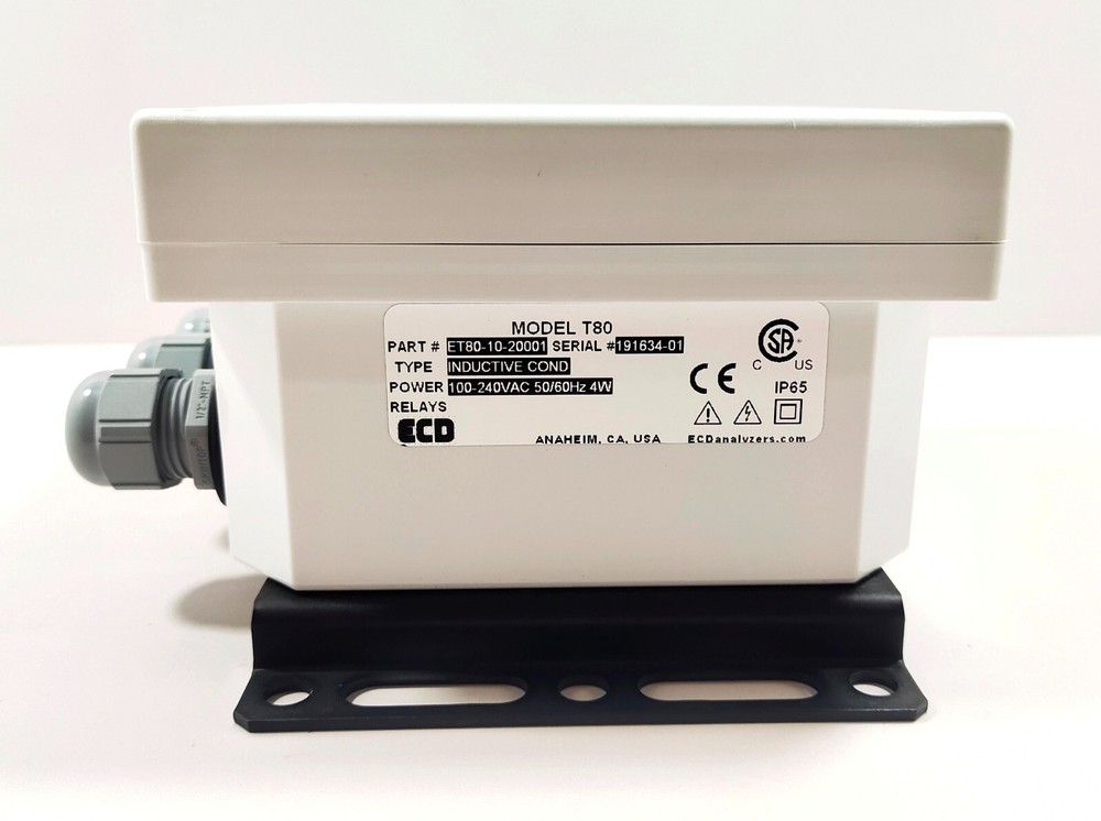 ECD ANALYZERS T80 TRANSMITTER ET80-10-20001 INDUCTIVE COND