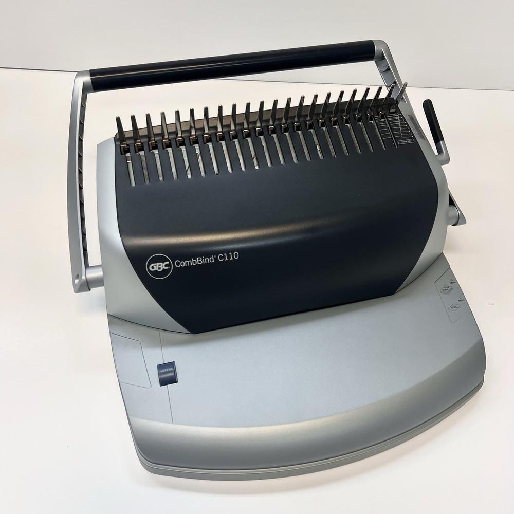 GBC CombBind C110 Manual Binding Machine 15 Sheet Punch 300 Sheet Bind