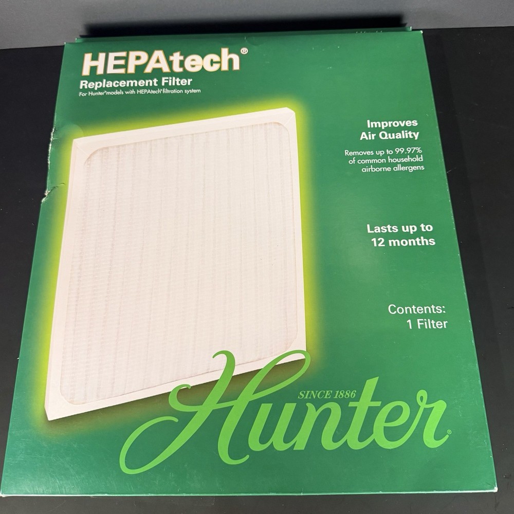 GENUINE Hunter HEPAtech Replacement Air Purifier Filter, Model 30930