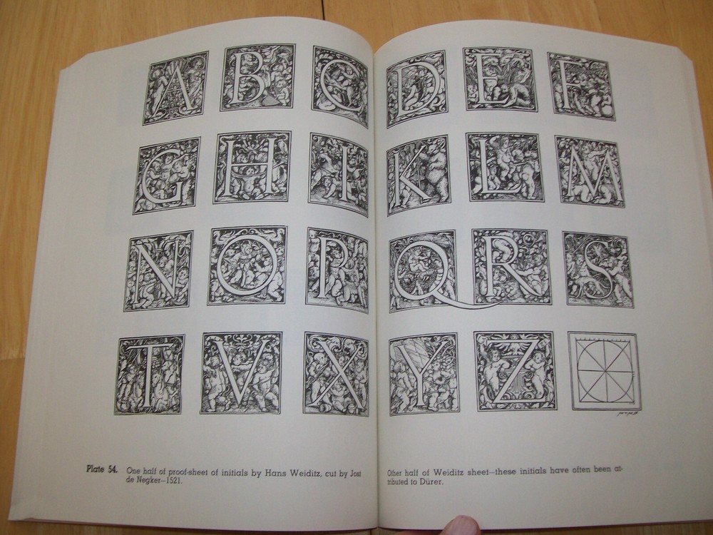 Vintage Decorative Alphabets and Initials Copyright Free Patterns Designs Book