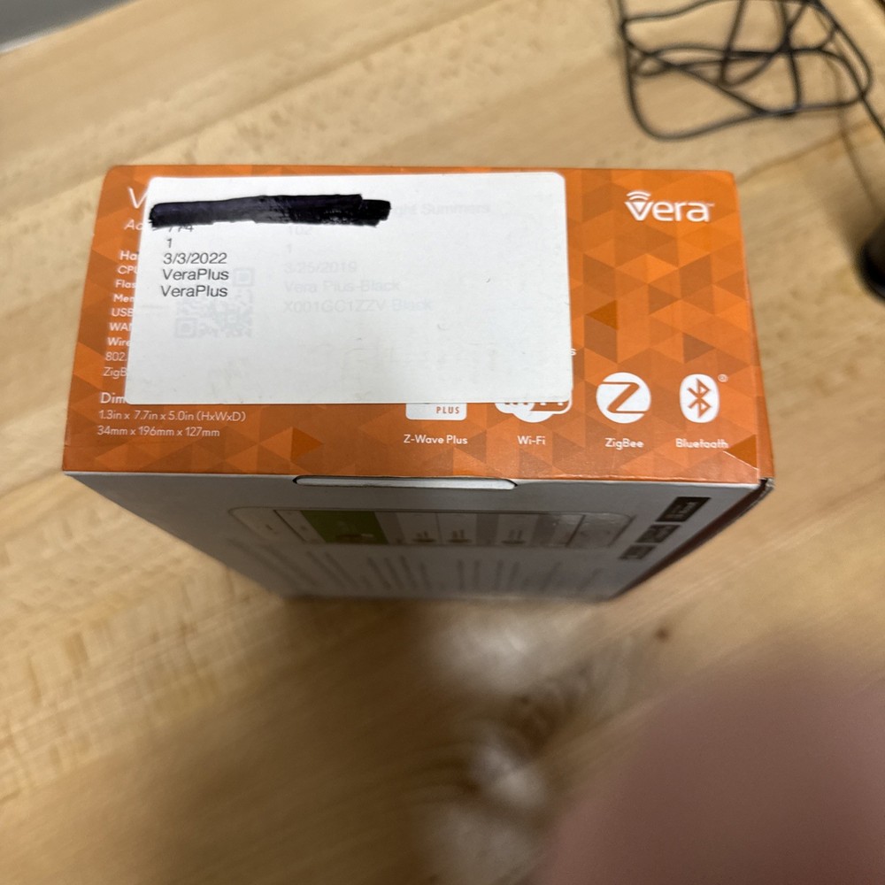 Vera Plus US Advanced Smart Home Controller, Z-Wave, Bluetooth Zigbee WiFi