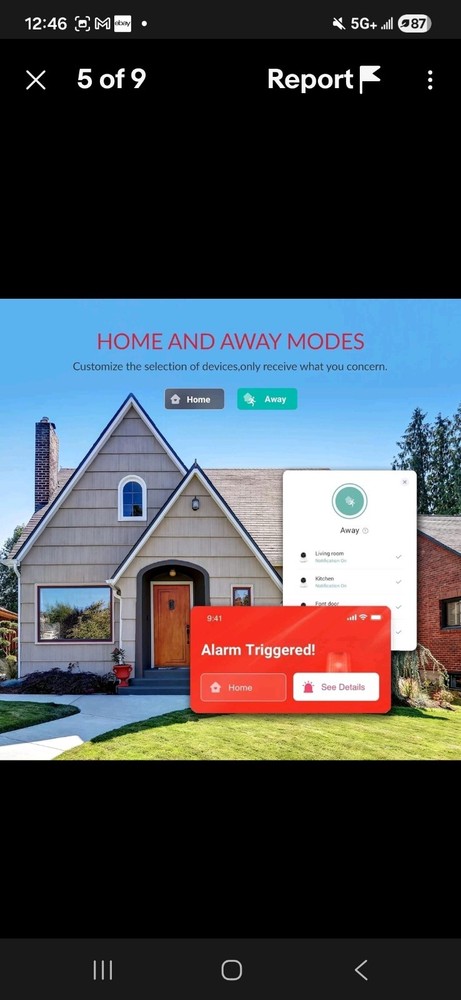 YI Pro 2pc Home Camera 2K Wireless IP Security Surveillance System Night Vision