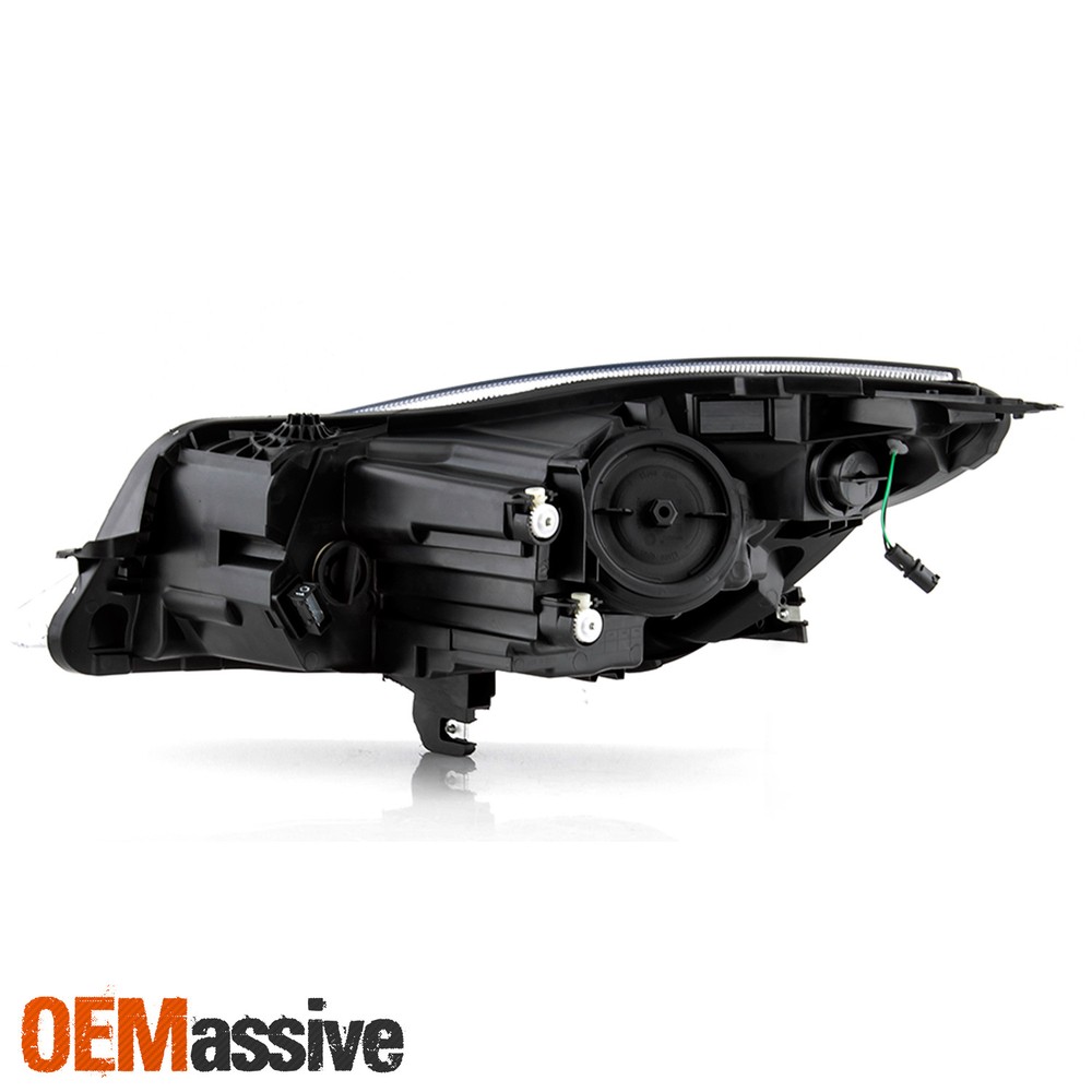 For 2014-2017 Buick Regal Halogen Projector Headlights Chrome Left+Right Pair